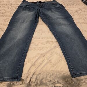 Democracy Straight Leg Jeans in Medium Blue Wash